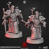 Cardinal Pazmino Demonic Nuncio 3D-printed model